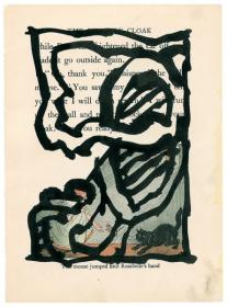 Extrait du cahier "The invisible cloak"