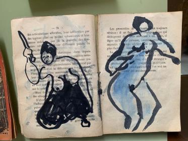 Extrait du cahier "Goutte"