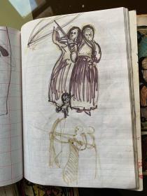 Extrait du cahier "Dingle"