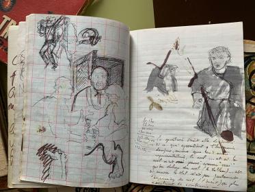 Extrait du cahier "Dingle"
